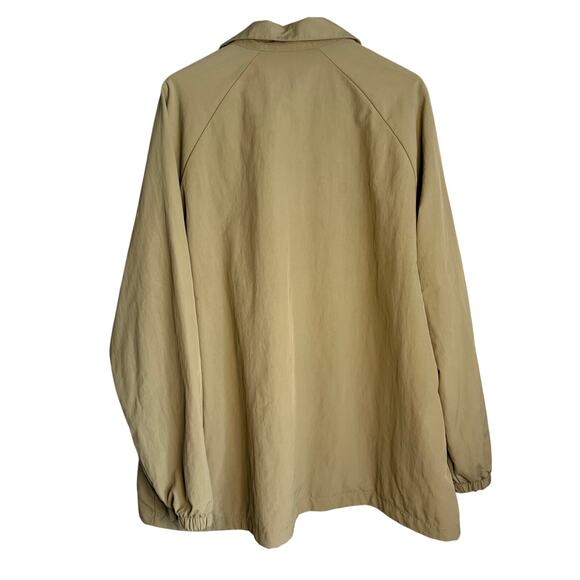 Adidas Area 33 Coach Jacket Men’s XL Tan Purple Lining Streetwear Rare - Picture 3 of 9